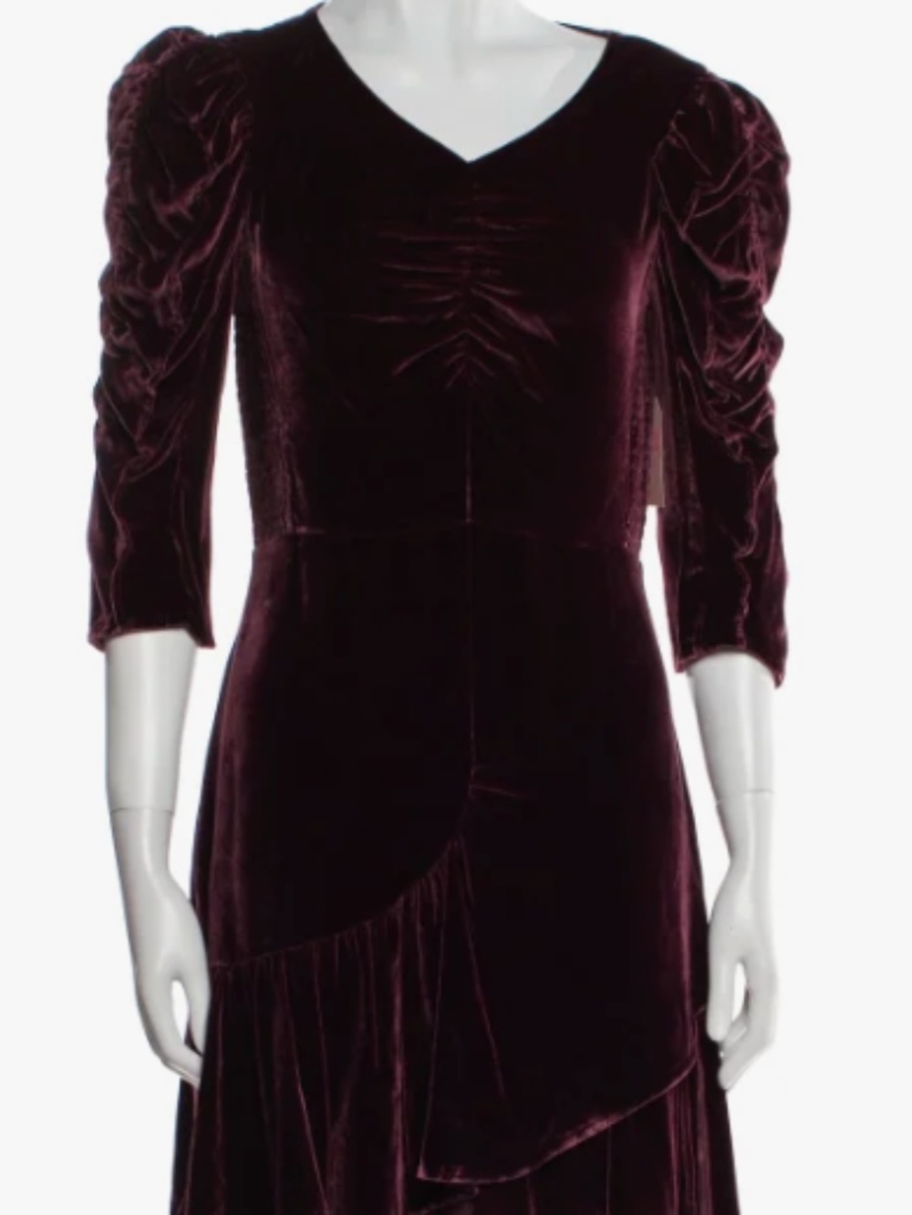 Rebecca Taylor V-Neck Mini Dress